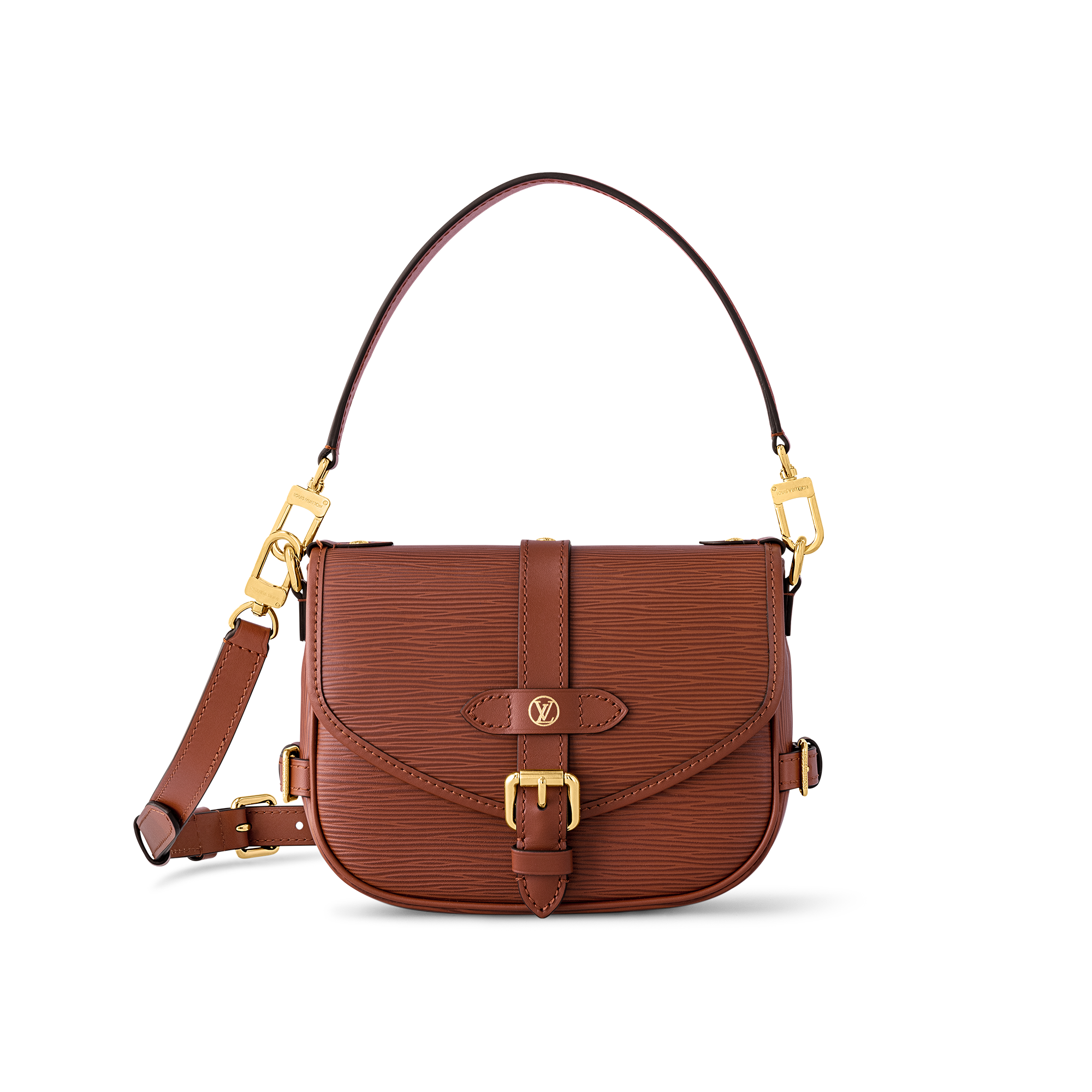 Saumur BB Bag - Luxury Epi Leather Brown | LOUIS VUITTON
